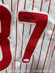 MaxSold Auction: Phillies jerseys - Castellanos & Wilson signed   - Hatboro (Pennsylvania, USA) PARTNER MANAGED Estate Sale Online Auction -  Jacksonville Road
