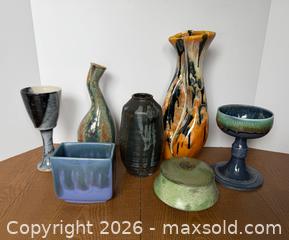 MaxSold Auction: Studio pottery signed - Hatboro (Pennsylvania, USA) PARTNER MANAGED Estate Sale Online Auction -  Jacksonville Road