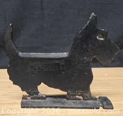 MaxSold Auction: Vintage 1920's Cast Iron Scotty Dog Boot Scraper - Hatboro (Pennsylvania, USA) PARTNER MANAGED Estate Sale Online Auction -  Jacksonville Road