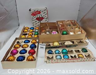 MaxSold Auction: Vintage Christmas ornaments. Tree stand  - Hatboro (Pennsylvania, USA) PARTNER MANAGED Estate Sale Online Auction -  Jacksonville Road