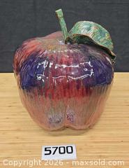 MaxSold Auction: W. Jonston Large Apple Pottery Signed - Hatboro (Pennsylvania, USA) PARTNER MANAGED Estate Sale Online Auction -  Jacksonville Road