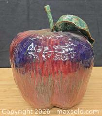 MaxSold Auction: W. Jonston Large Apple Pottery Signed - Hatboro (Pennsylvania, USA) PARTNER MANAGED Estate Sale Online Auction -  Jacksonville Road