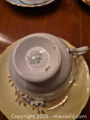 MaxSold Auction: 4 Bone China Teacup & Saucer Sets — Made in England - Toronto (Ontario, Canada) SELLER MANAGED Estate Sale Online Auction - Widdicombe Hill