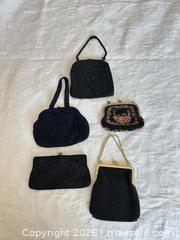 MaxSold Auction: 5 Vintage Mid-Century Beaded Evening Kiss-Lock Handbags - Toronto (Ontario, Canada) SELLER MANAGED Estate Sale Online Auction - Widdicombe Hill