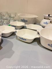 MaxSold Auction: CorningWare Blue Cornflower Bakeware & Coffee Pots - Made in Canada - Toronto (Ontario, Canada) SELLER MANAGED Estate Sale Online Auction - Widdicombe Hill