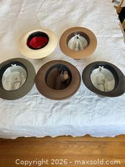 MaxSold Auction: Mens Lot of 5 Fedora / Trilby Felt Hats - Mixed Brands & Colors - Toronto (Ontario, Canada) SELLER MANAGED Estate Sale Online Auction - Widdicombe Hill