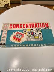 MaxSold Auction: Milton Bradley Concentration Board Game, Vintage 1960s - Toronto (Ontario, Canada) SELLER MANAGED Estate Sale Online Auction - Widdicombe Hill