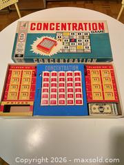 MaxSold Auction: Milton Bradley Concentration Board Game, Vintage 1960s - Toronto (Ontario, Canada) SELLER MANAGED Estate Sale Online Auction - Widdicombe Hill