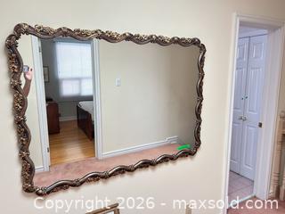 MaxSold Auction: Ornate Rococo Gold Wall Mirror, Large Frame - Toronto (Ontario, Canada) SELLER MANAGED Estate Sale Online Auction - Widdicombe Hill