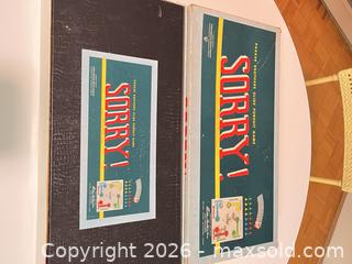 MaxSold Auction: Parker Brothers Sorry! Vintage 1950s Family Board Game - Toronto (Ontario, Canada) SELLER MANAGED Estate Sale Online Auction - Widdicombe Hill