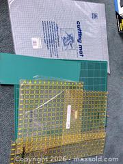 MaxSold Auction: Quilting Cutting Mat Set - Omnigrid & Home Acrylic Rulers  - Toronto (Ontario, Canada) SELLER MANAGED Estate Sale Online Auction - Widdicombe Hill