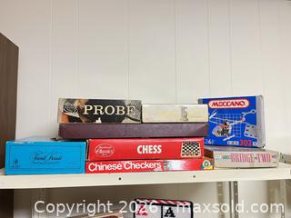 MaxSold Auction: Vintage Board & Card Games Lot (Mid-Late 20th C) - Toronto (Ontario, Canada) SELLER MANAGED Estate Sale Online Auction - Widdicombe Hill