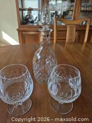MaxSold Auction: Waterford Colleen Brandy Snifters & Winery Decanter (3 pcs) - Toronto (Ontario, Canada) SELLER MANAGED Estate Sale Online Auction - Widdicombe Hill