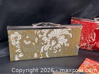 MaxSold Auction: 4 Chinese Silk Coin Purses – New - Campbell (California, USA) SELLER MANAGED Downsizing Online Auction - Dell Avenue