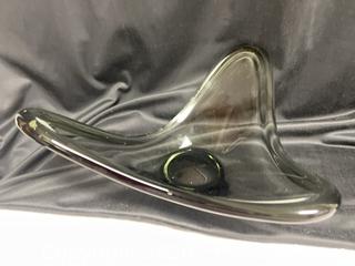 MaxSold Auction: Holmegaard Per Lütken Signed Danish Art Glass Bowl – Smoky Gray - Campbell (California, USA) SELLER MANAGED Downsizing Online Auction - Dell Avenue