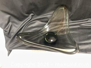 MaxSold Auction: Holmegaard Per Lütken Signed Danish Art Glass Bowl – Smoky Gray - Campbell (California, USA) SELLER MANAGED Downsizing Online Auction - Dell Avenue