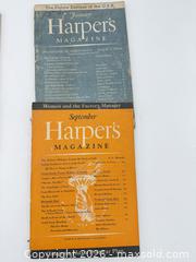 MaxSold Auction: 1940’s Harper’s Magazines - Bremerton (Washington, USA) SELLER MANAGED Estate Sale Online Auction - Burwell