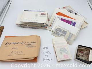 MaxSold Auction: Bundle of Stamps - Bremerton (Washington, USA) SELLER MANAGED Estate Sale Online Auction - Burwell