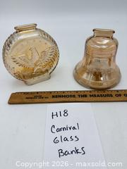 MaxSold Auction: Carnival Glass Banks - Bremerton (Washington, USA) SELLER MANAGED Estate Sale Online Auction - Burwell