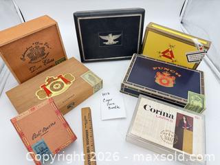 MaxSold Auction: Cigar Box Bundle - Bremerton (Washington, USA) SELLER MANAGED Estate Sale Online Auction - Burwell