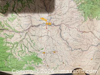 MaxSold Auction: Large Maps - Bremerton (Washington, USA) SELLER MANAGED Estate Sale Online Auction - Burwell