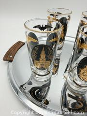 MaxSold Auction: Libbey Ship Highball Glasses on Tray - Bremerton (Washington, USA) SELLER MANAGED Estate Sale Online Auction - Burwell