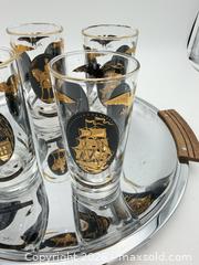 MaxSold Auction: Libbey Ship Highball Glasses on Tray - Bremerton (Washington, USA) SELLER MANAGED Estate Sale Online Auction - Burwell