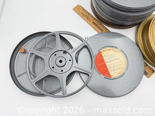 MaxSold Auction: Metal Film Canisters and Reels - Bremerton (Washington, USA) SELLER MANAGED Estate Sale Online Auction - Burwell