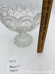 MaxSold Auction: Moon and Stars Pedestal Dish - Bremerton (Washington, USA) SELLER MANAGED Estate Sale Online Auction - Burwell