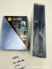 MaxSold Auction: New Ultra Pro 5 x 7 Toploaders - Bremerton (Washington, USA) SELLER MANAGED Estate Sale Online Auction - Burwell