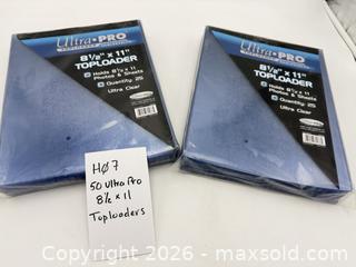 MaxSold Auction: New Ultra Pro 8 1/2 x 11 Toploaders - Bremerton (Washington, USA) SELLER MANAGED Estate Sale Online Auction - Burwell
