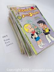 MaxSold Auction: Richie Rich Comics - Bremerton (Washington, USA) SELLER MANAGED Estate Sale Online Auction - Burwell