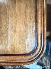 MaxSold Auction: Side Table with Removable Glass Top - Bremerton (Washington, USA) SELLER MANAGED Estate Sale Online Auction - Burwell