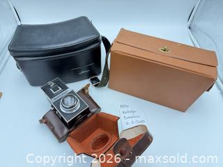 MaxSold Auction: Vintage Camera and 2 Cases - Bremerton (Washington, USA) SELLER MANAGED Estate Sale Online Auction - Burwell
