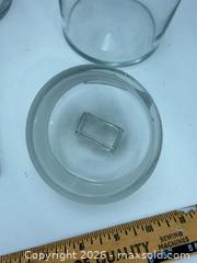 MaxSold Auction: Vintage Clear Glass Canisters - Bremerton (Washington, USA) SELLER MANAGED Estate Sale Online Auction - Burwell