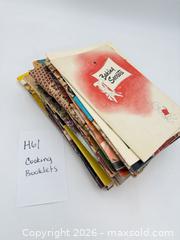 MaxSold Auction: Vintage Cooking Booklets - Bremerton (Washington, USA) SELLER MANAGED Estate Sale Online Auction - Burwell