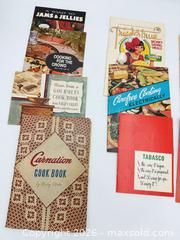 MaxSold Auction: Vintage Cooking Booklets - Bremerton (Washington, USA) SELLER MANAGED Estate Sale Online Auction - Burwell