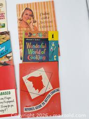 MaxSold Auction: Vintage Cooking Booklets - Bremerton (Washington, USA) SELLER MANAGED Estate Sale Online Auction - Burwell