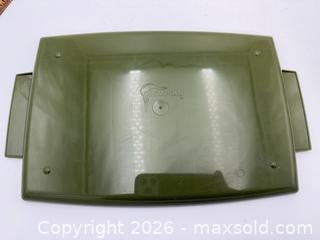 MaxSold Auction: Vintage Green Tray and Green Glasses - Bremerton (Washington, USA) SELLER MANAGED Estate Sale Online Auction - Burwell
