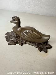 MaxSold Auction: Antique Bronze Solid Brass Door Knocker — Ornate Bird Design - San Jose (California, USA) SELLER MANAGED Downsizing Online Auction - East Humboldt Street