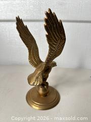 MaxSold Auction: Brass Eagle Figurine, Gold Tone / Antique Brass, Medium - San Jose (California, USA) SELLER MANAGED Downsizing Online Auction - East Humboldt Street