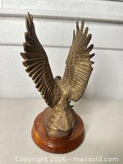 MaxSold Auction: Brass Eagle Figurine Sculpture, Medium (8–14 in) - San Jose (California, USA) SELLER MANAGED Downsizing Online Auction - East Humboldt Street
