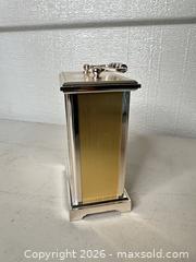 MaxSold Auction: Bulova German Quartz Carriage Mantel Clock - San Jose (California, USA) SELLER MANAGED Downsizing Online Auction - East Humboldt Street