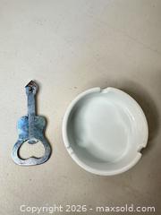 MaxSold Auction: Caesars White Porcelain Ashtray - San Jose (California, USA) SELLER MANAGED Downsizing Online Auction - East Humboldt Street