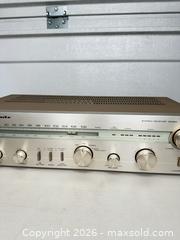 MaxSold Auction: Marantz SR220 Stereo Receiver / Integrated Amplifier, Silver/Champagne - San Jose (California, USA) SELLER MANAGED Downsizing Online Auction - East Humboldt Street