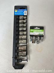 MaxSold Auction: Pittsburgh Metric Socket and Adapter Set — 1/2" & 3/8" Drives - San Jose (California, USA) SELLER MANAGED Downsizing Online Auction - East Humboldt Street