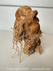 MaxSold Auction: Primitive Burl Root Wood Bust, Human Head, Medium - San Jose (California, USA) SELLER MANAGED Downsizing Online Auction - East Humboldt Street