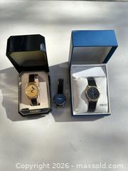 MaxSold Auction: Seiko Quartz Watches Lot of 3 - San Jose (California, USA) SELLER MANAGED Downsizing Online Auction - East Humboldt Street