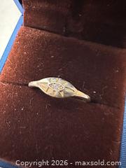 MaxSold Auction: Sterling Silver S925 Vintage Adjustable Ring with Cubic Zirconia - San Jose (California, USA) SELLER MANAGED Downsizing Online Auction - East Humboldt Street