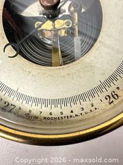 MaxSold Auction: Tycos Aneroid Barometer, Brass Wall-Mount, Mid-Century - San Jose (California, USA) SELLER MANAGED Downsizing Online Auction - East Humboldt Street